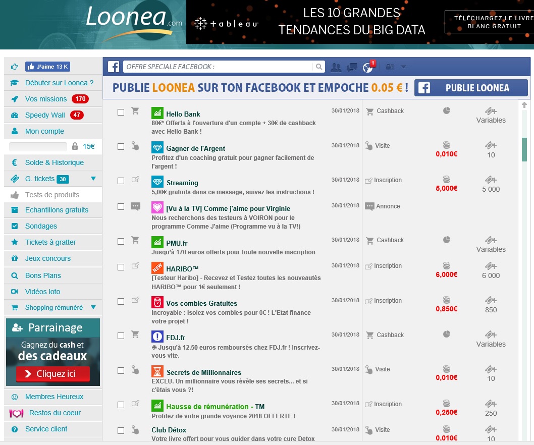 Avis Loonea : site fiable et gratuit pour gagner de l'argent